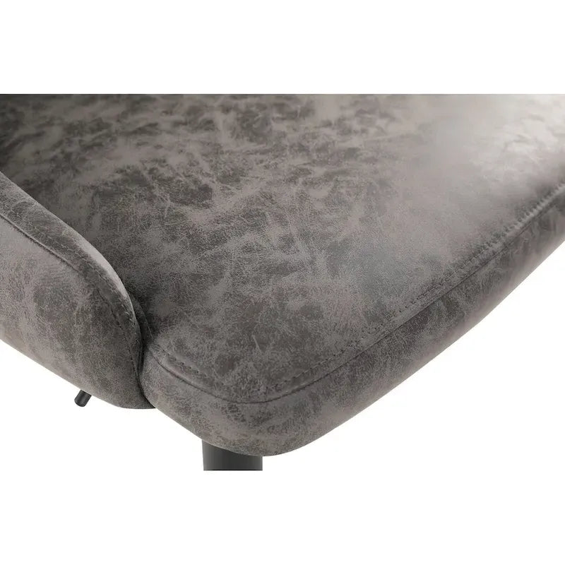Tabouret réglable en hauteur en similicuir