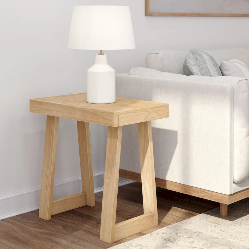 Plank and Beam Classic Rectangular Side Table - 25