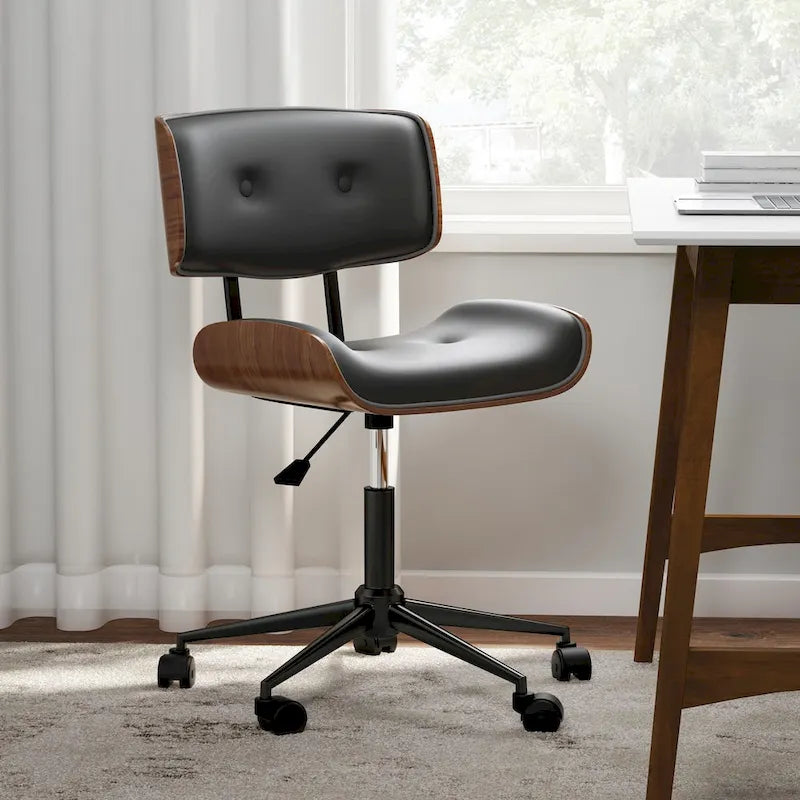 Chaise de bureau moderne simple du milieu du siècle