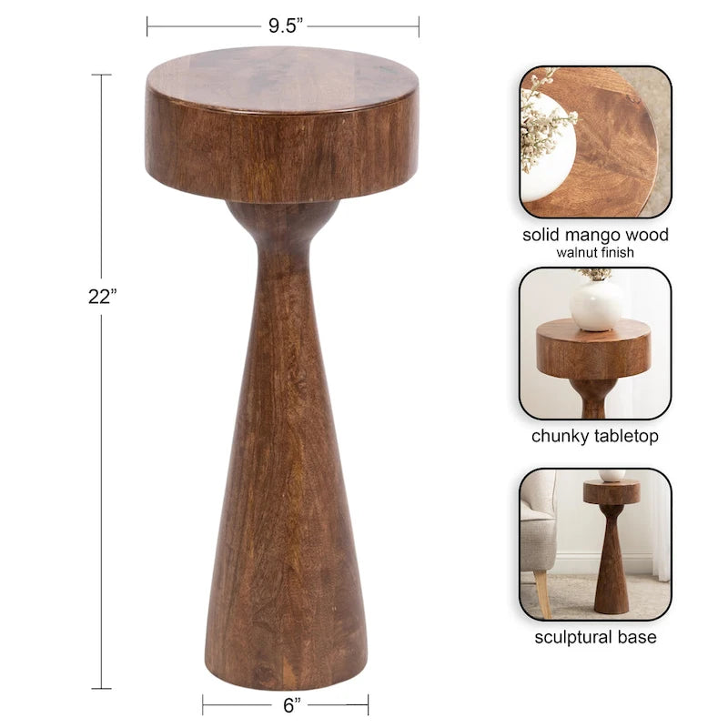 Table à boissons en bois